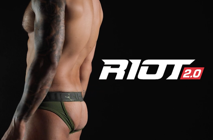 Prodyšné Jocksy AussieBum RIOT 2.0 Jock Army6 - kópia_729px